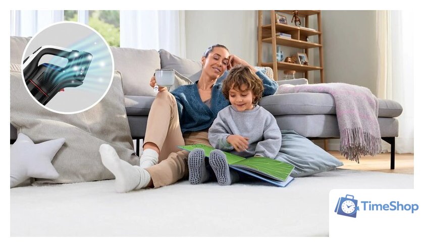 Пылесос Bosch Unlimited 9 BBS931WBA - Изображение №7 — Интернет-магазин Time-Shop