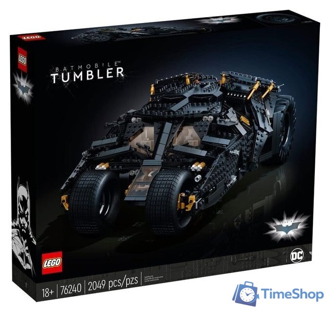 Конструктор LEGO DC Batman 76240 Бэтмобиль Тумблер - Изображение №1 — Интернет-магазин Time-Shop