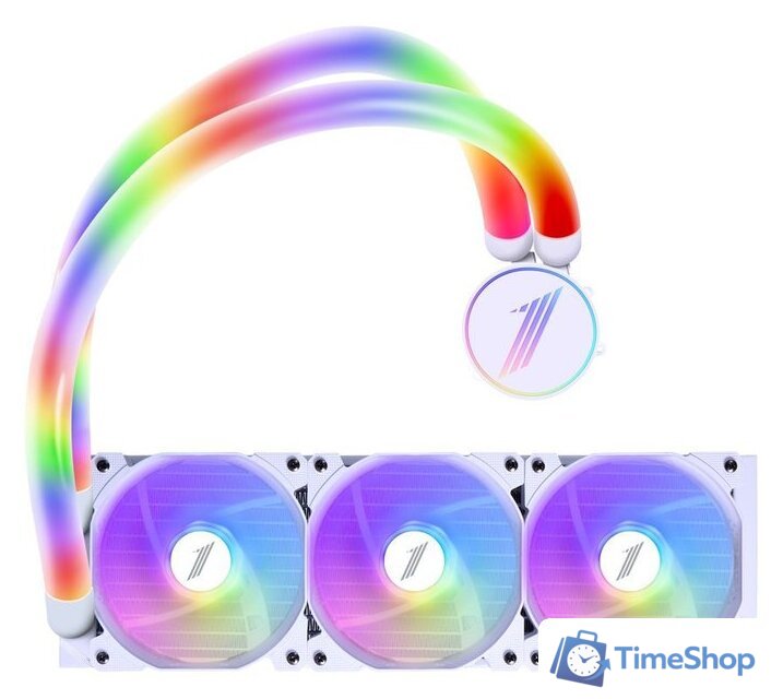 Система жидкостного охлаждения для процессора 1stPlayer Mothra MT360 (белый) - Изображение №1 — Интернет-магазин Time-Shop