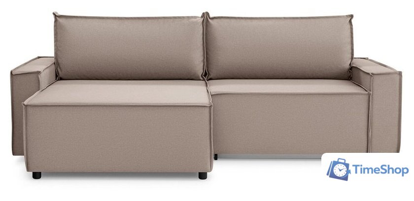 Угловой диван Mio Tesoro Дюссельдорф 293 1.5ек-1.5пф (1176 Savanna Plus Mocca) - Изображение №2 — Интернет-магазин Time-Shop