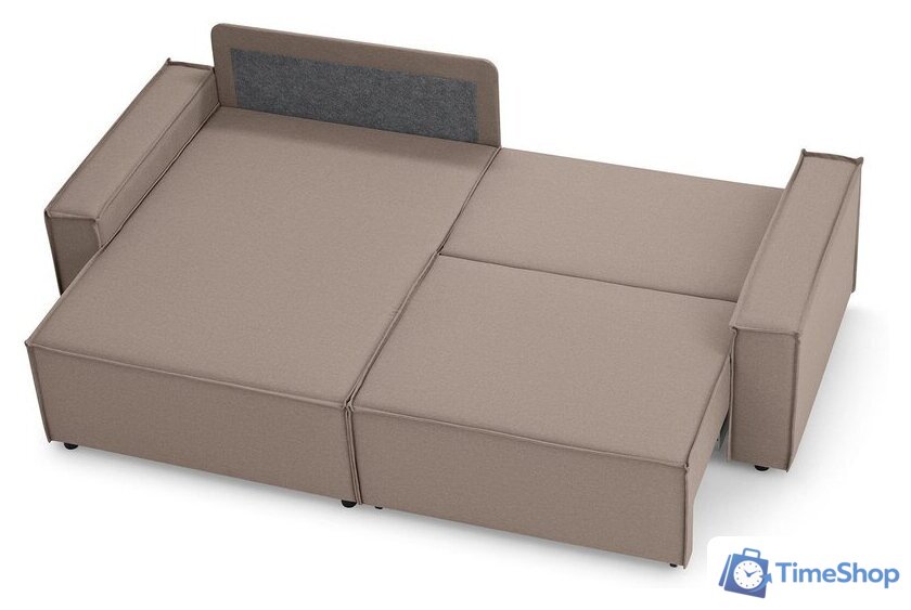 Угловой диван Mio Tesoro Дюссельдорф 293 1.5ек-1.5пф (1176 Savanna Plus Mocca) - Изображение №9 — Интернет-магазин Time-Shop