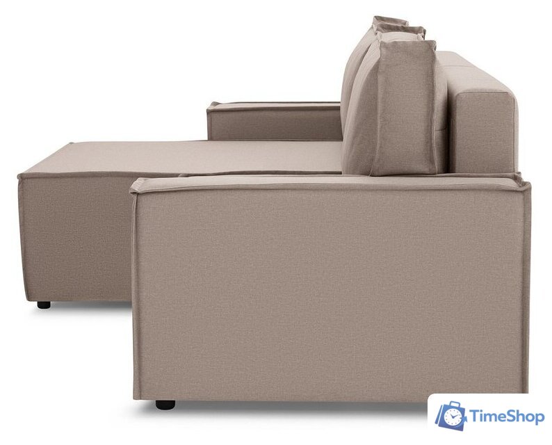 Угловой диван Mio Tesoro Дюссельдорф 293 1.5ек-1.5пф (1176 Savanna Plus Mocca) - Изображение №3 — Интернет-магазин Time-Shop