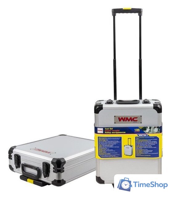 Универсальный набор инструментов WMC Tools 186-3(57357) - Изображение №3 — Интернет-магазин Time-Shop