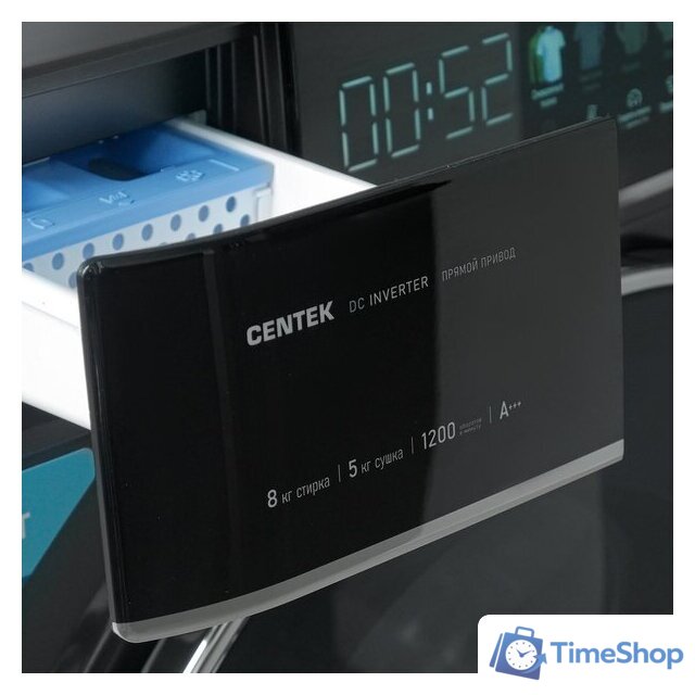 Стирально-сушильная машина CENTEK CT-1967 - Изображение №4 — Интернет-магазин Time-Shop