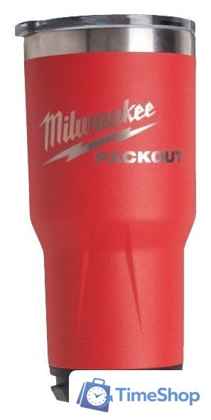 Термокружка Milwaukee Packout 0.591 л (красный) - Изображение №1 — Интернет-магазин Time-Shop