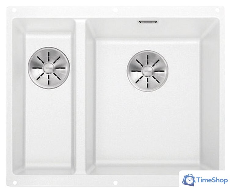 Кухонная мойка Blanco Subline 340/160-U (правая, белый) - Изображение №1 — Интернет-магазин Time-Shop
