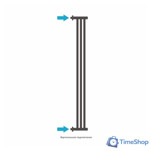 Полотенцесушитель Сунержа Хорда ПП 1200х195 31-4124-1200 - Изображение №4 — Интернет-магазин Time-Shop