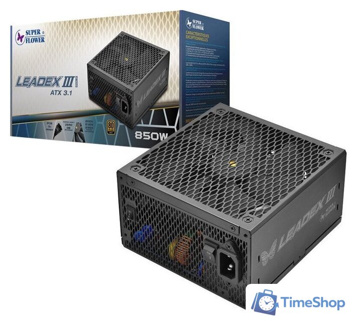 Блок питания Super Flower Leadex III Gold Up ATX 3.1 850W SF-850F14GE - Изображение №7 — Интернет-магазин Time-Shop