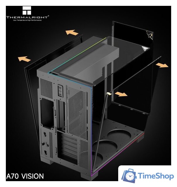 Корпус Thermalright A70 Vision (черный) - Изображение №3 — Интернет-магазин Time-Shop