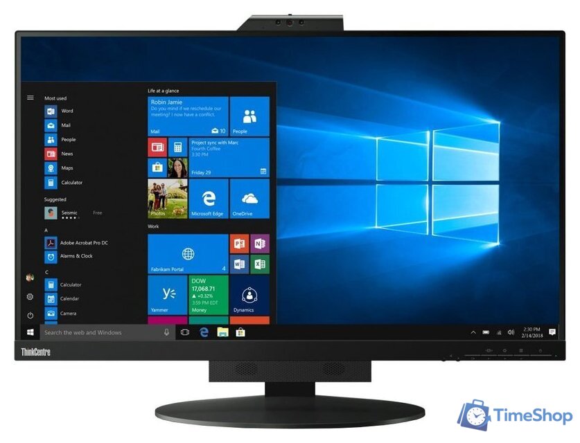 Монитор Lenovo ThinkCentre Tiny-In-One 27 11JHRAT1EU - Изображение №1 — Интернет-магазин Time-Shop