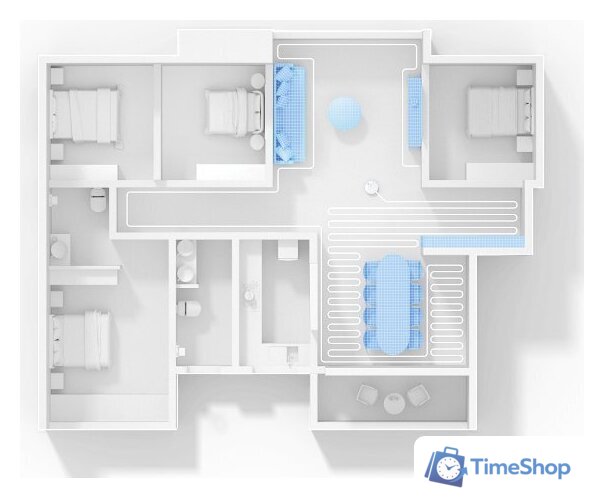 Робот-пылесос Xiaomi Robot Vacuum S10+ B105 (европейская версия, белый) - Изображение №13 — Интернет-магазин Time-Shop