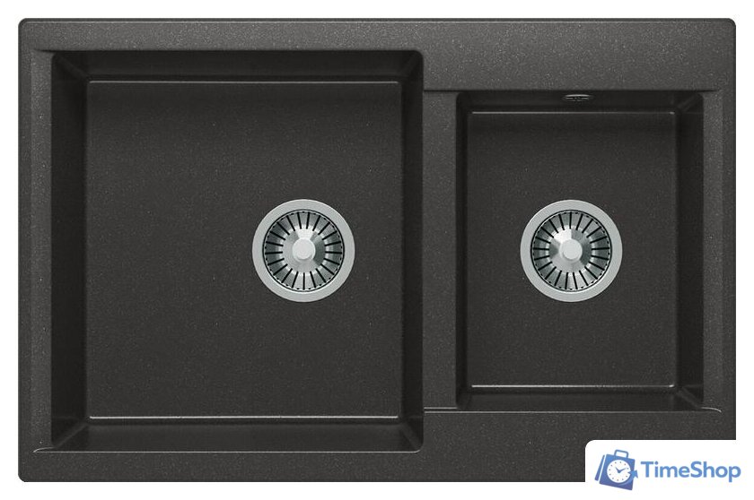 Кухонная мойка Polygran Brig-772 (черный 16) - Изображение №1 — Интернет-магазин Time-Shop