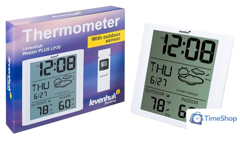 Электронный термометр Levenhuk Wezzer PLUS LP30 - Изображение №2 — Интернет-магазин Time-Shop