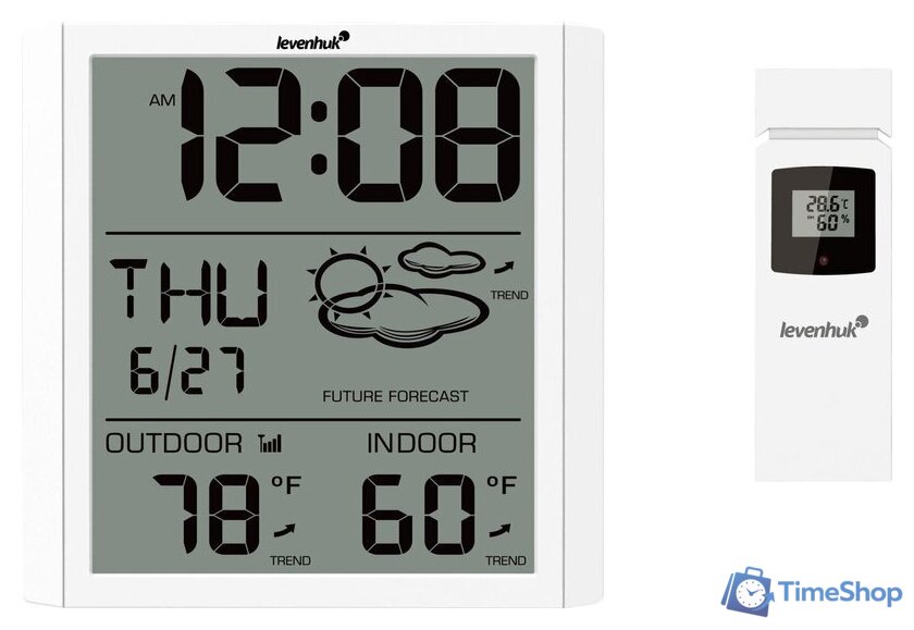 Электронный термометр Levenhuk Wezzer PLUS LP30 - Изображение №1 — Интернет-магазин Time-Shop