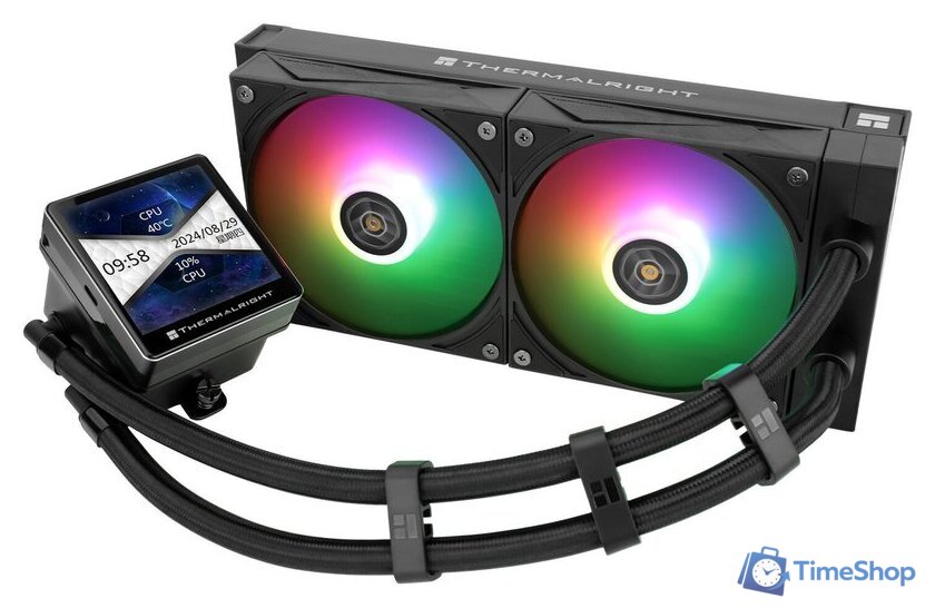 Система жидкостного охлаждения для процессора Thermalright Grand Vision 240 ARGB (черный) - Изображение №2 — Интернет-магазин Time-Shop