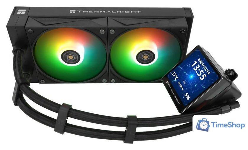 Система жидкостного охлаждения для процессора Thermalright Grand Vision 240 ARGB (черный) - Изображение №3 — Интернет-магазин Time-Shop