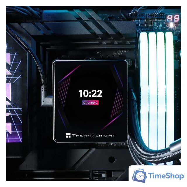 Система жидкостного охлаждения для процессора Thermalright Grand Vision 240 ARGB (черный) - Изображение №9 — Интернет-магазин Time-Shop