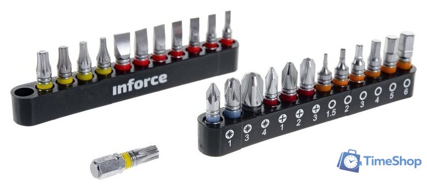 Универсальный набор инструментов Inforce 06-07-21 (150 предметов) - Изображение №16 — Интернет-магазин Time-Shop