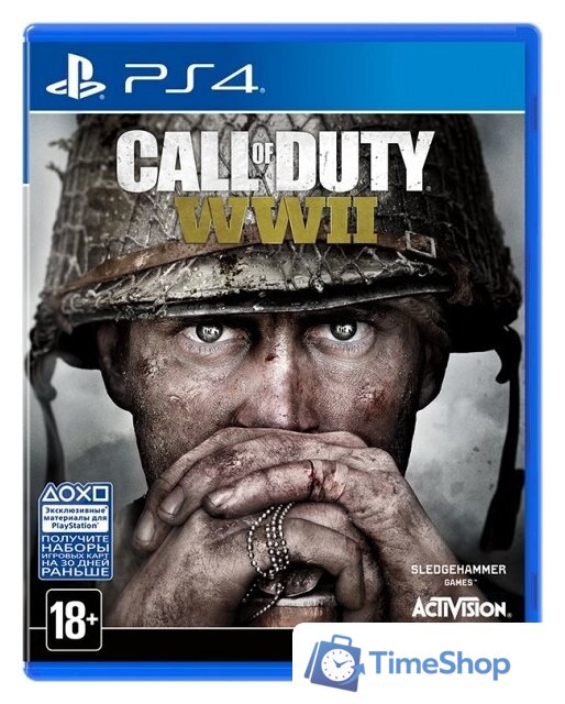  Call of Duty: WWII (без русской озвучки) для PlayStation 4 - Изображение №1 — Интернет-магазин Time-Shop