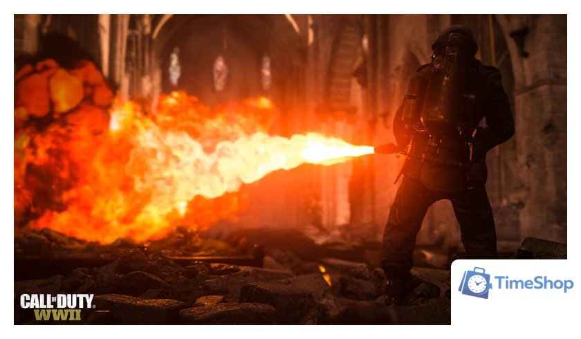  Call of Duty: WWII (без русской озвучки) для PlayStation 4 - Изображение №6 — Интернет-магазин Time-Shop