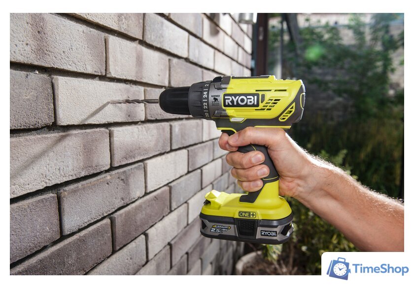 Ударная дрель-шуруповерт Ryobi R18PD3-0 5133002888 (без АКБ) - Изображение №9 — Интернет-магазин Time-Shop