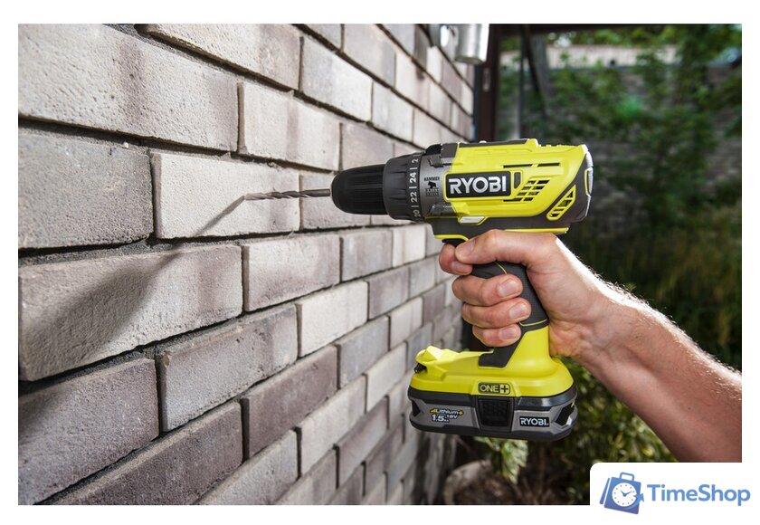 Ударная дрель-шуруповерт Ryobi R18PD3-0 5133002888 (без АКБ) - Изображение №8 — Интернет-магазин Time-Shop