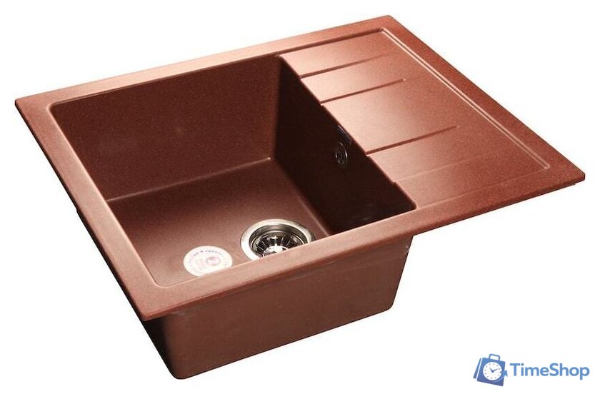 Кухонная мойка GranFest GF-Q650L (красный марс) - Изображение №1 — Интернет-магазин Time-Shop
