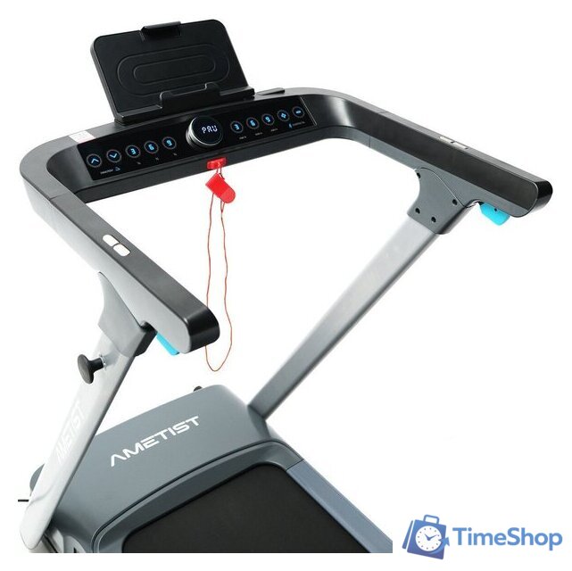 Электрическая беговая дорожка AMETIST Health Way Gray - Изображение №4 — Интернет-магазин Time-Shop