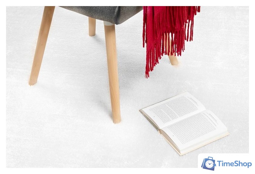 Ковер для жилой комнаты Karven Post Dokuma Sacakli 160x230 KV 035 (Beyaz/белый) - Изображение №3 — Интернет-магазин Time-Shop