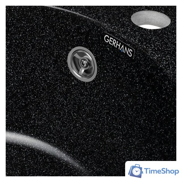 Кухонная мойка Gerhans A05 (черный) - Изображение №5 — Интернет-магазин Time-Shop