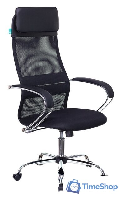 Офисное кресло Бюрократ CH-608SL/BLACK (черный) - Изображение №1 — Интернет-магазин Time-Shop