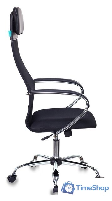 Офисное кресло Бюрократ CH-608SL/BLACK (черный) - Изображение №3 — Интернет-магазин Time-Shop