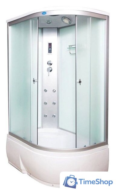 Душевая кабина Водный мир Комфорт ВМ-886 Е L 80x120 (матовое стекло) - Изображение №1 — Интернет-магазин Time-Shop