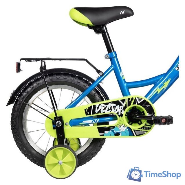 Детский велосипед Novatrack Vector 14 143VECTOR.BL5 (синий/желтый, разобранный) - Изображение №4 — Интернет-магазин Time-Shop