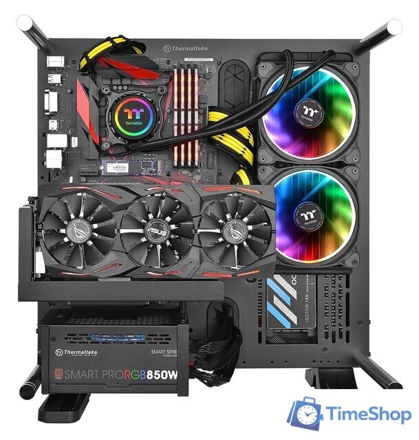 Система жидкостного охлаждения для процессора Thermaltake Floe Riing RGB 280 TT Premium Edition - Изображение №5 — Интернет-магазин Time-Shop