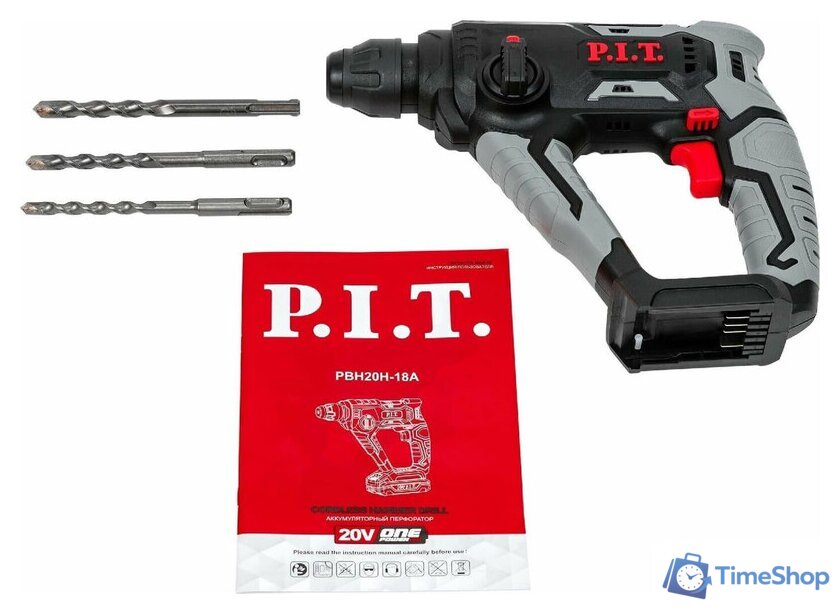 Перфоратор P.I.T. PBH20H-18A Solo (без АКБ) - Изображение №5 — Интернет-магазин Time-Shop