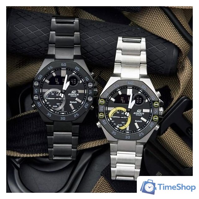 Наручные часы Casio Edifice ECB-10DB-1A - Изображение №2 — Интернет-магазин Time-Shop