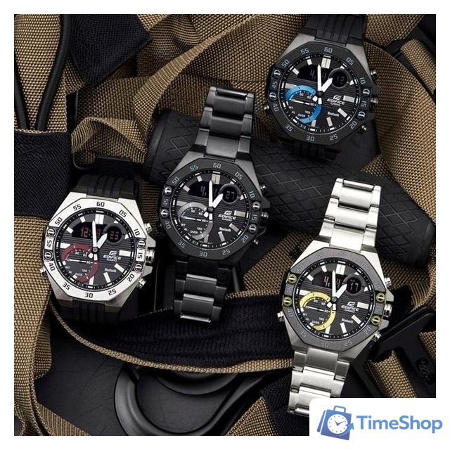 Наручные часы Casio Edifice ECB-10DB-1A - Изображение №3 — Интернет-магазин Time-Shop