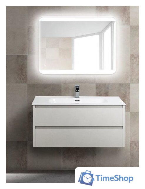  BelBagno Тумба под умывальник Kraft-1000-2C-SO-BO (bianco opaco) - Изображение №2 — Интернет-магазин Time-Shop