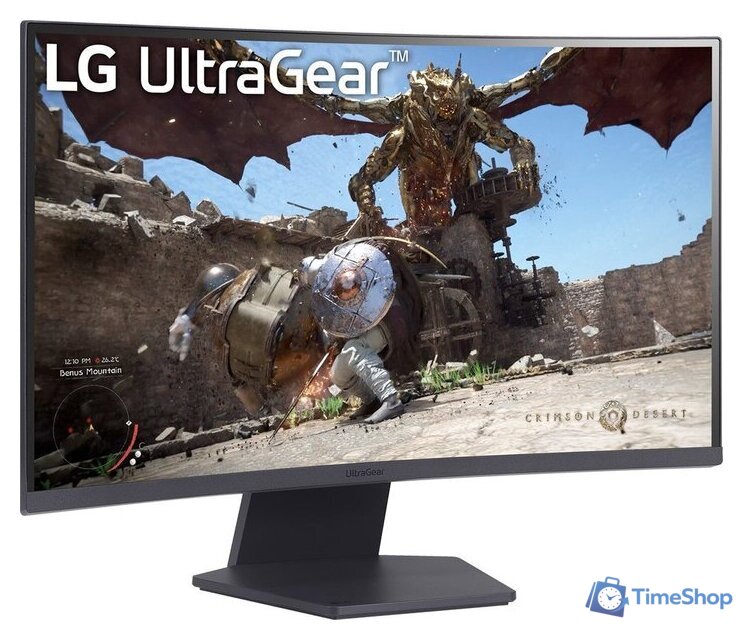 Игровой монитор LG UltraGear 27GS60QC-B - Изображение №4 — Интернет-магазин Time-Shop