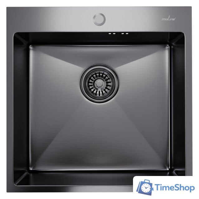 Кухонная мойка Mixline 547230 (черный графит, 3 мм) - Изображение №1 — Интернет-магазин Time-Shop