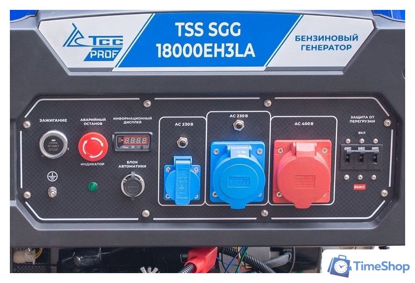 Бензиновый генератор ТСС SGG 18000EH3LA 190069 - Изображение №5 — Интернет-магазин Time-Shop