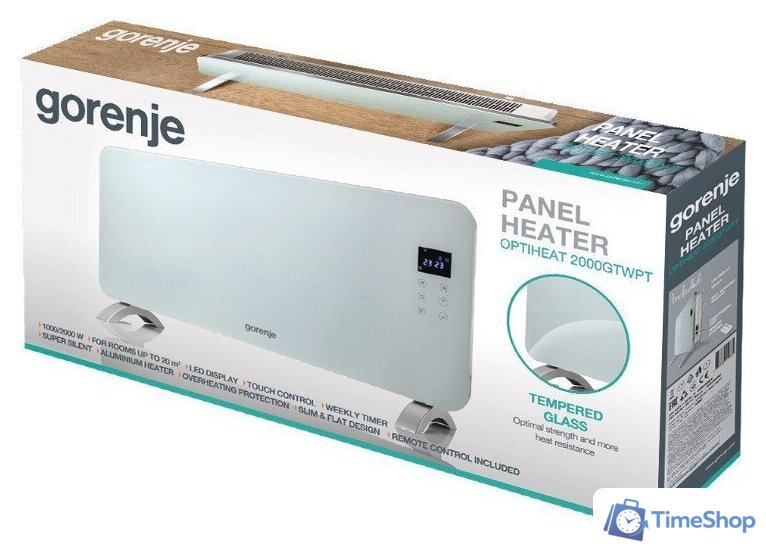 Электрорадиатор Gorenje Optiheat 2000GTWPT - Изображение №5 — Интернет-магазин Time-Shop