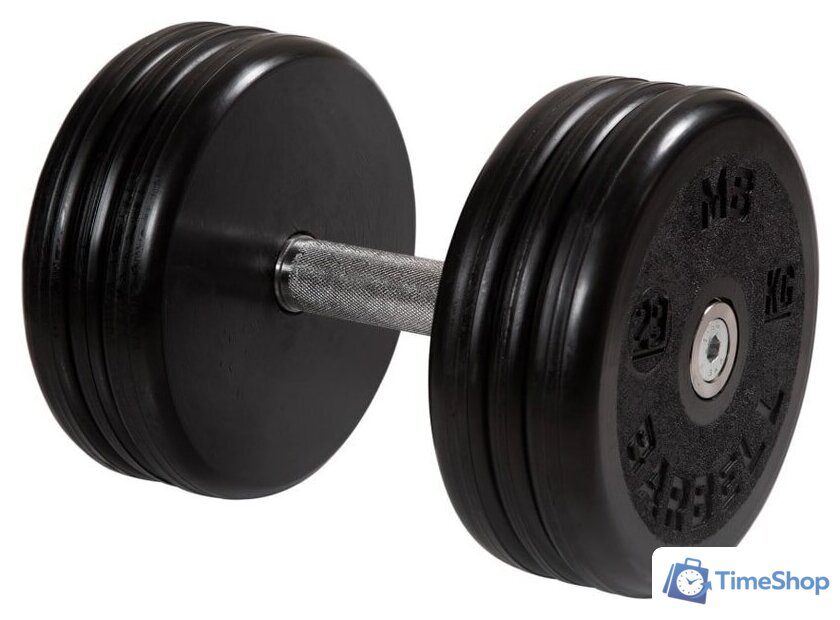 Гантель MB Barbell Классик 29 кг (вращающаяся ручка) - Изображение №1 — Интернет-магазин Time-Shop