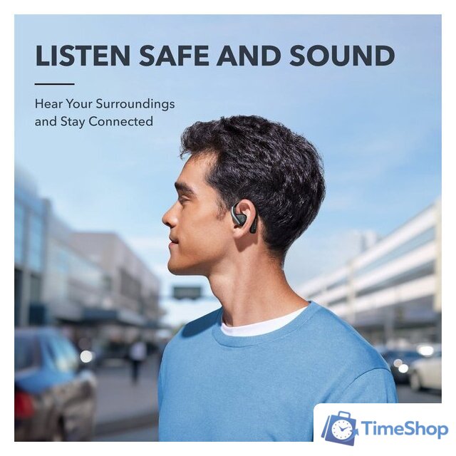 Наушники Anker Soundcore AeroFit (черный) - Изображение №3 — Интернет-магазин Time-Shop