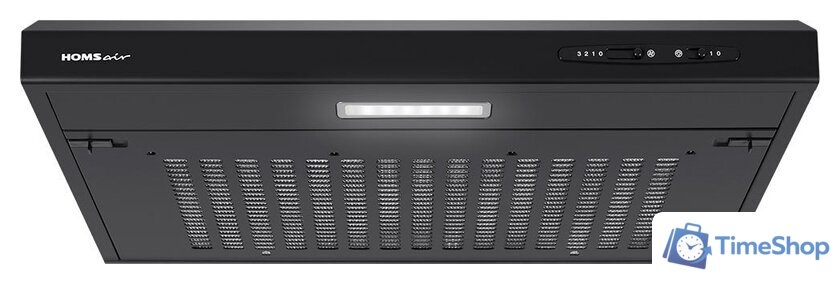 Кухонная вытяжка HOMSair Horizontal 50 (черный) - Изображение №3 — Интернет-магазин Time-Shop