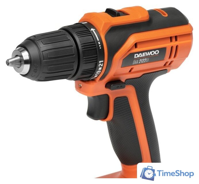 Дрель-шуруповерт Daewoo Power DAA 2122Li Set (с 2-мя АКБ, кейс) - Изображение №6 — Интернет-магазин Time-Shop