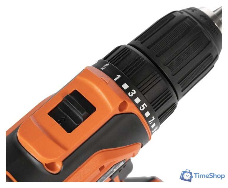 Дрель-шуруповерт Daewoo Power DAA 2122Li Set (с 2-мя АКБ, кейс) - Изображение №8 — Интернет-магазин Time-Shop