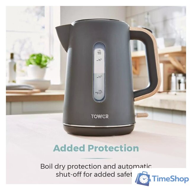 Электрический чайник Tower Scandi T10037G - Изображение №6 — Интернет-магазин Time-Shop