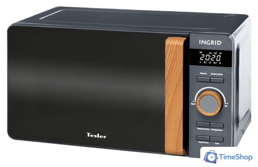 Микроволновая печь Tesler Ingrid ME-2044 (серый) - Изображение №2 — Интернет-магазин Time-Shop
